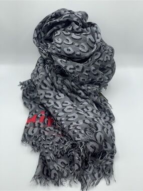 Louis Vuitton x Stephen Sprouse Graffiti Leopard Scarf Stole Wrap Rare